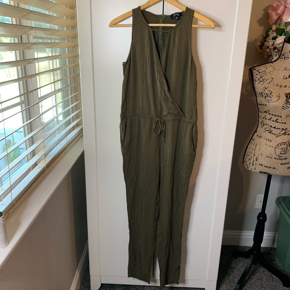 Spoon Jeans Skinny Wrap Jumpsuit